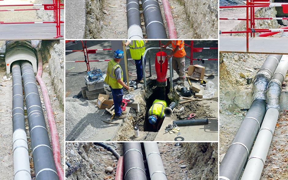 travaux assainissement Herblay